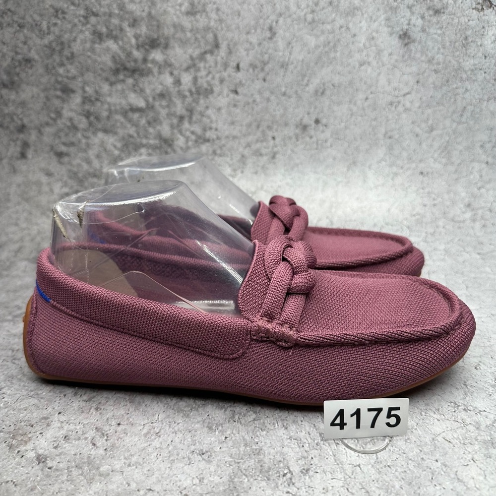 Rothy's Mauve Pink Knot-Detail Flats